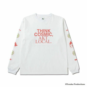 提げ篭ロング ティーシャツ 御召しもの   出演者 AKTR ATOMxAKTR DRYTECH L/S TEE  WHITE   表どおり 【MEN\u0027S】