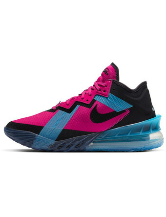 提げ篭シューズ バッシュ   ナイキ Nike Lebron 18 Low  Fireberry Fireberry/Black/Blue Fury