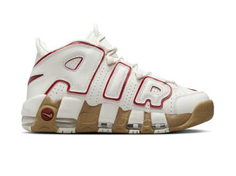 バスケットシューズ バッシュ スニーカー ナイキ Nike Wmns Air More Uptempo W White/Red/Gum ストリート 【WOMEN'S】|バスケ@TOKYO UltimateCollection