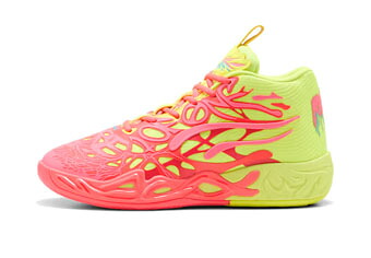 提げ篭シューズ バッシュ  ラメロボール   ピューマ Puma MB.04 1Love Yellow/Pink
