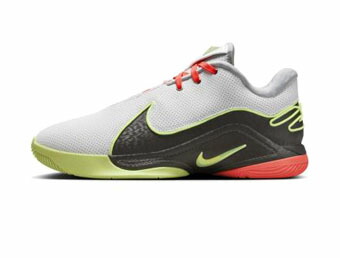 バスケットシューズ バッシュ ナイキ Nike Lebron 22 Crown Jewel White/Gray/Volt