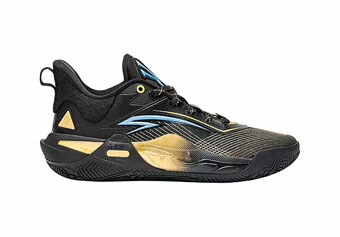 提げ篭シューズ バッシュ  カイリー   アンタ ANTA Kai 1 Speed North Star Black/Blue/Gold