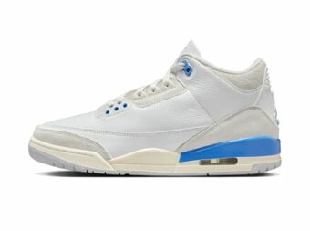 バスケットシューズ バッシュ スニーカー ジョーダン Jordan Air Jordan 3 Retro Luckey Shorts White/Blue ストリート|バスケ@TOKYO UltimateCollection