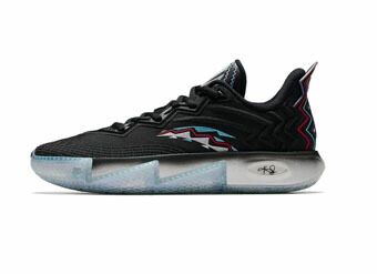 提げ篭シューズ バッシュ  カイリー   アンタ ANTA Kai 2 Muse Black/Blue/Red