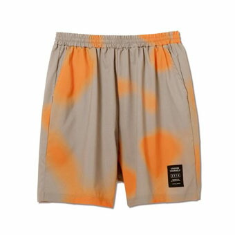 バスケットショーツ バスパン ウェア   アクター AKTR BORDERLESS 5.5-INCH SHRT WD PNTS GREIGE/ORANGE   ストリート 【MEN】