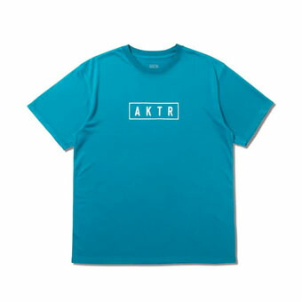 バスケットTシャツ ウェア アクター AKTR AKTR LOGO SPORTS TEE BLUE ストリート 【MEN'S】