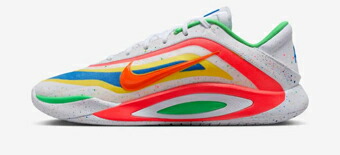 バスケットシューズ バッシュ スニーカー Everlasting ナイキ Nike Wmns A One Everlasting W White/Bright Crimson-Safety Orange ストリート 【WOMEN'S】