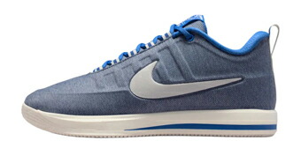 提げ篭シューズ バッシュ スニーカー  ブッカー    ナイキ Nike Book 2 Must Be The Denim Nav/White   表どおり