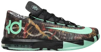 バスケットシューズ バッシュ スニーカー KD Allster Illusion ナイキ Nike KD VI Allster \