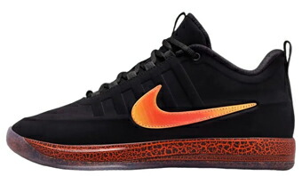 バスケットシューズ バッシュ スニーカー ブッカー ナイキ Nike Book 2 Rising Black/Orange ストリート