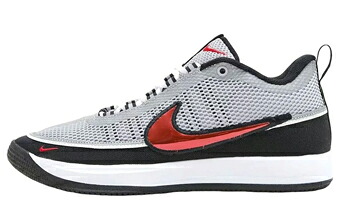 バスケットシューズ バッシュ スニーカー ブッカー ナイキ Nike Book 2 Spiridpn Silver/Red/Black ストリート