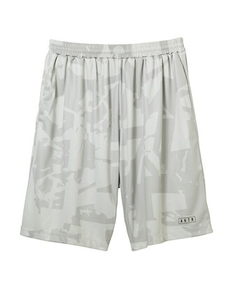 提げ篭さる股引き 二階建てバス食パン 御召しもの   出演者 AKTR CUT-UP CAMO 6.5-INCH SHORTS LIGHT GRAY   【MEN\u0027S】