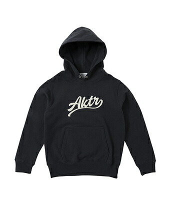 提げ篭パーカー お坊っちゃん キッズ 御召しもの  秋冬物 出演者 AKTR KIDS SCRIPT LOGO SWEAT PULLOVER HOODIE NAVY   【BOY\u0027S】 キッズ 御召しもの