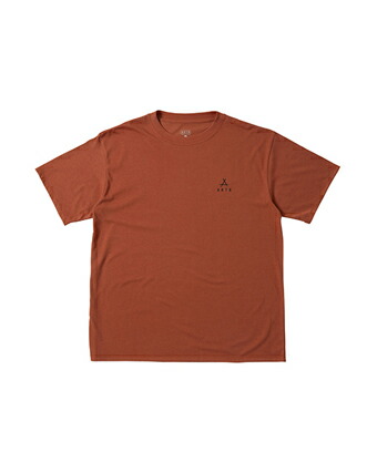 バスケットTシャツ ウェア アクター AKTR TRILINE LOOSE FIT T/C TEE RED 【MEN'S】
