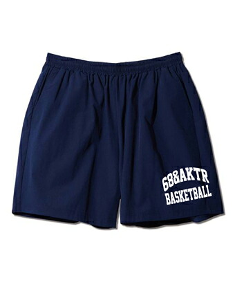 バスケットショーツ バスパン ウェア アクター AKTR 68xAKTR ARCH LOGO 6.5INCH SHORTS NAVY 【MEN\'S】