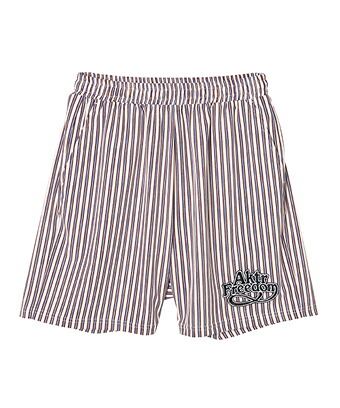 バスケットショーツ バスパン ウェア アクター AKTR FREEDOM STRIPE 5.5-INCH SHRT WD PNTS ECRU 【MEN\'S】