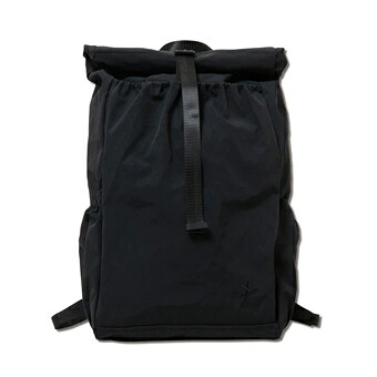 バスケットバッグ バックパック　リュック アクター AKTR STUFF ROLLTOP BACKPACK BLACK