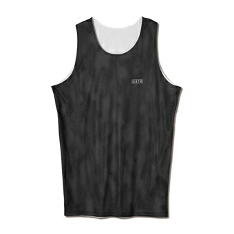 提げ篭ノースリーブ 貯蔵タンクとっ始め 御召しもの   出演者 AKTR MELT CAMO REVERSIBLE TANK BLACKxWHITE   【MEN\u0027S】