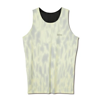 提げ篭ノースリーブ 貯蔵タンクとっ始め 御召しもの   出演者 AKTR MELT CAMO REVERSIBLE TANK ECRUxBLACK   【MEN\u0027S】