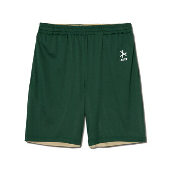 提げ篭さる股引き 二階建てバス食パン 御召しもの   出演者 AKTR ALLWAYS REVERSIBLE 6.5-INCH SHORTS GREENxBEIGE   【MEN\u0027S】