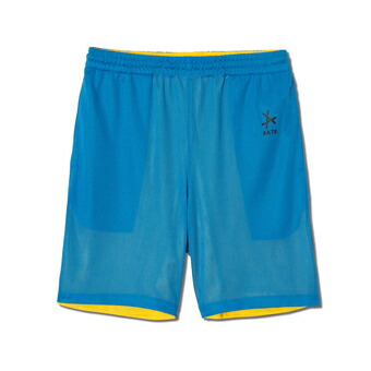 提げ篭さる股引き 二階建てバス食パン 御召しもの   出演者 AKTR ALLWAYS REVERSIBLE 6.5-INCH SHORTS BLUExYELLOW   【MEN\u0027S】