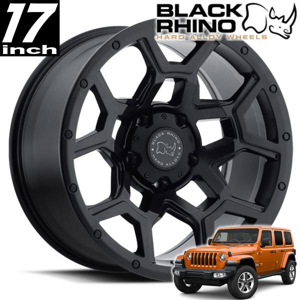 ブラックライノ　バーストウ　5本中古　17x8J 5H PCD127 ラングラー 1780vrl305127m71_01.jpg