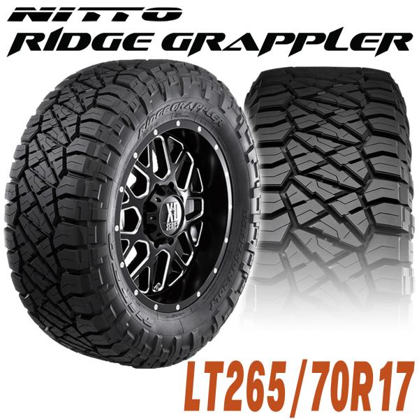 NITTO ニットー RIDGE GRAPPLER リッジグラップラー タイヤ17インチ（1本）LT265/70R17