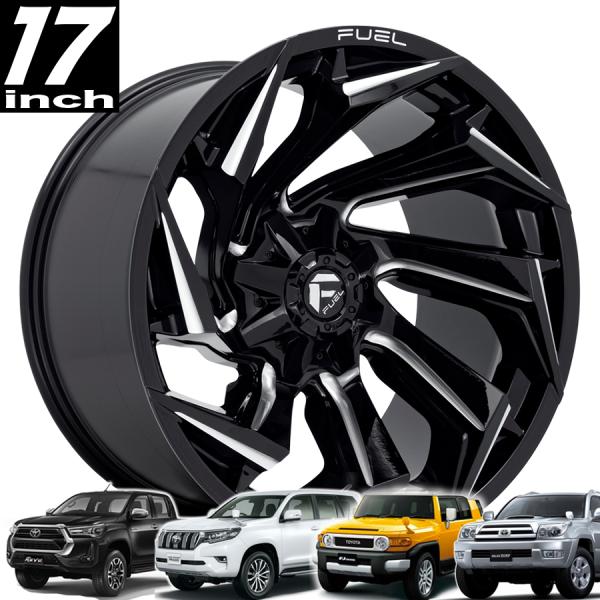 FUEL OFF-ROAD 　4本セット　17インチ　プラド　ハイラックス 楽天市場】FUEL OFFROAD フューエルオフロード REACTION (リアクション