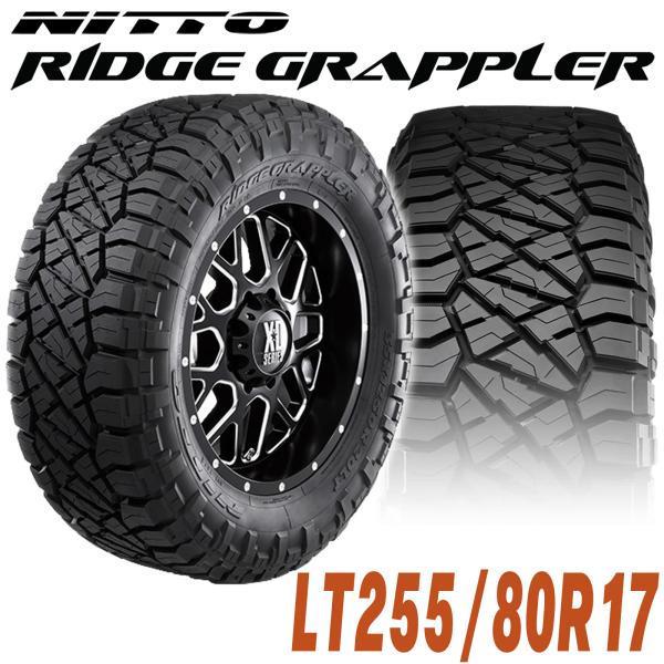 NITTO ニットー RIDGE GRAPPLER リッジグラップラー タイヤ17インチ（1本）LT255/80R17｜アルティメイト店