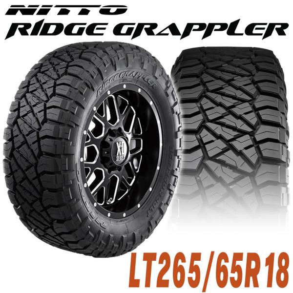 NITTO ニットー RIDGE GRAPPLER リッジグラップラー タイヤ18インチ（1本）LT265/65R18