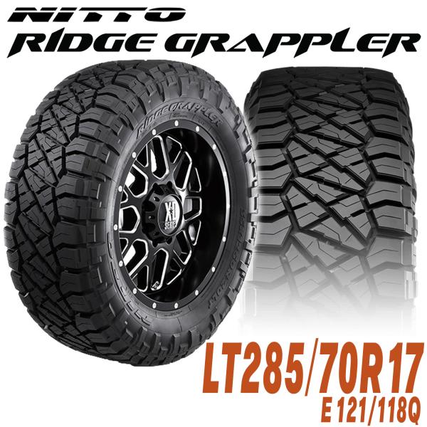 NITTO ニットー RIDGE GRAPPLER リッジグラップラー タイヤ17インチ(1本)LT285/70R17 E 121/118Q