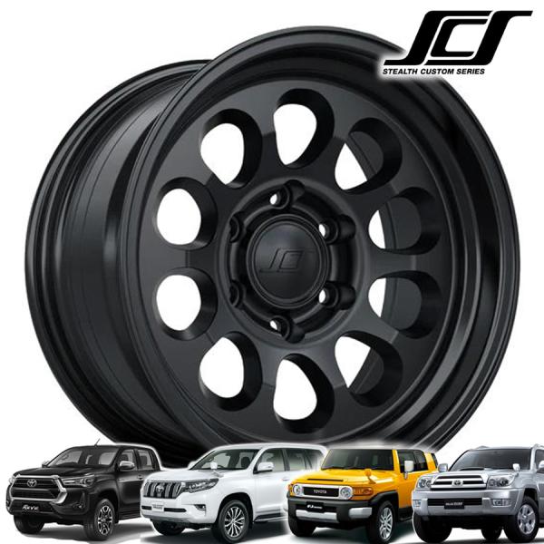 SCSホイール 楽天市場】SCS （ステルスカスタム）BLAZE10 マットジェット