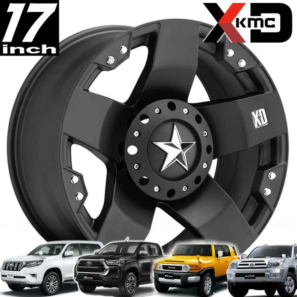 KMC ロックスター3 17インチ　kmc 楽天市場】【17インチ 8J】KMC XD827 RS3 Rockstarlll (ロック