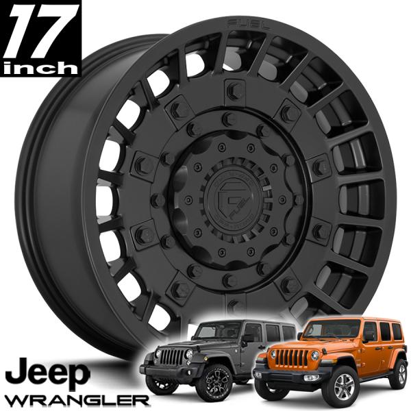 FUEL OFFROAD フューエルオフロード MILITIA(ミリティア)D723 マットブラック 17インチアルミホイール JKラングラー/JLラングラー/JTグラディエーター オーバーフェンダー用 D72317902650|アルティメイト店