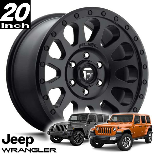 FUEL OFFROAD フューエルオフロード VECTOR(ベクター)D579 マットブラック 20インチアルミホイール JKラングラー/JLラングラー/JTグラディエーター オーバーフェンダー用 D57920007347|アルティメイト店