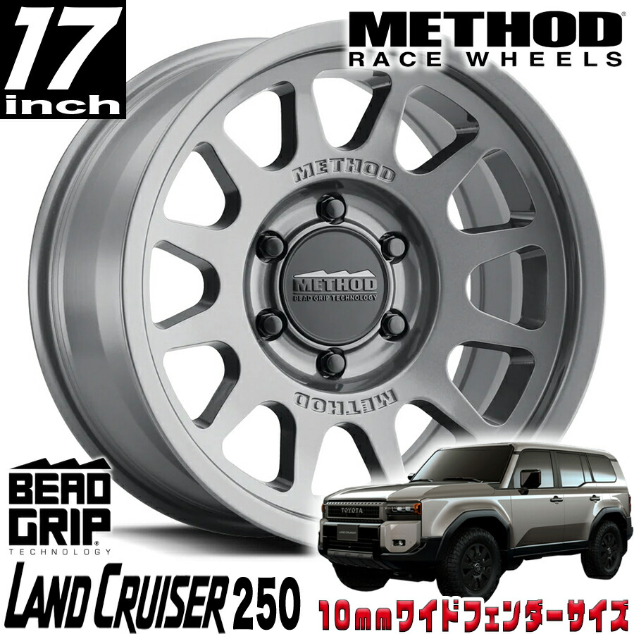 楽天市場】METHOD RACE WHEELS（メソッド) MR318 マシンド 17