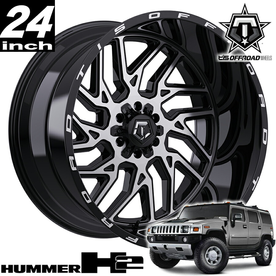 ハマーH2　HUMMER　H2　純正　17インチ　ホイール　4本セット バリ溝】HUMMER ハマー H2 純正 17in 8.5J +18 PCD165.1 BF