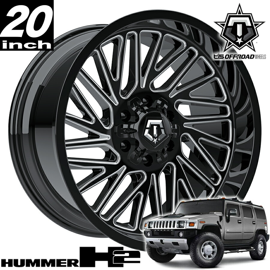 楽天市場】TIS OFFROAD 553BM グロスブラックミルド 20インチアルミ