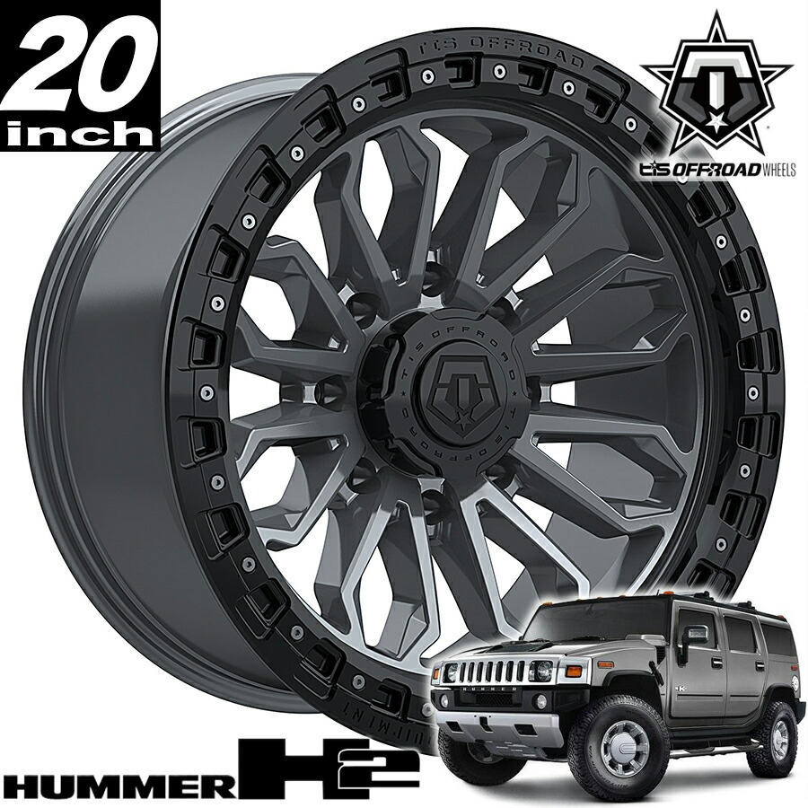 ドルガバ　バブ　ホイール 楽天市場】TIS OFFROAD 556BA サテンブラック/ガンメタリング 20インチ