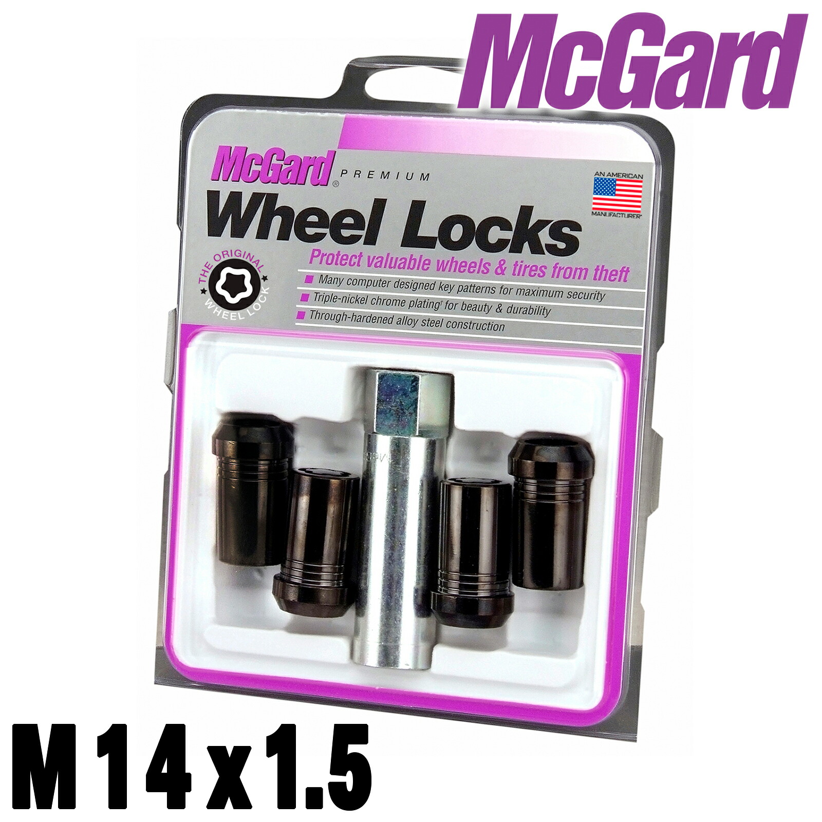 ＭＲk専用 McGard 日本正規品 マックガード MCG-34361 ロックナット M14