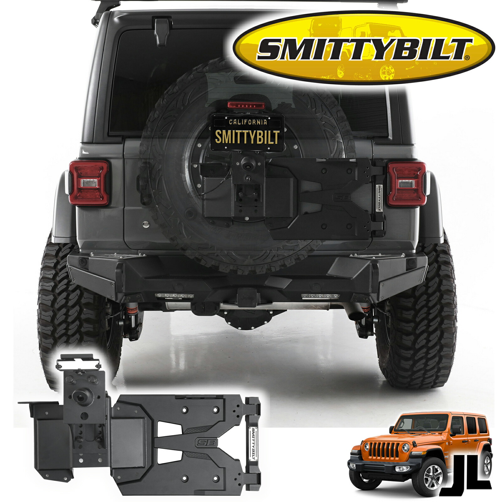楽天市場】SMITTYBILT ( スミティビルト ) HDピボット スペアタイヤ