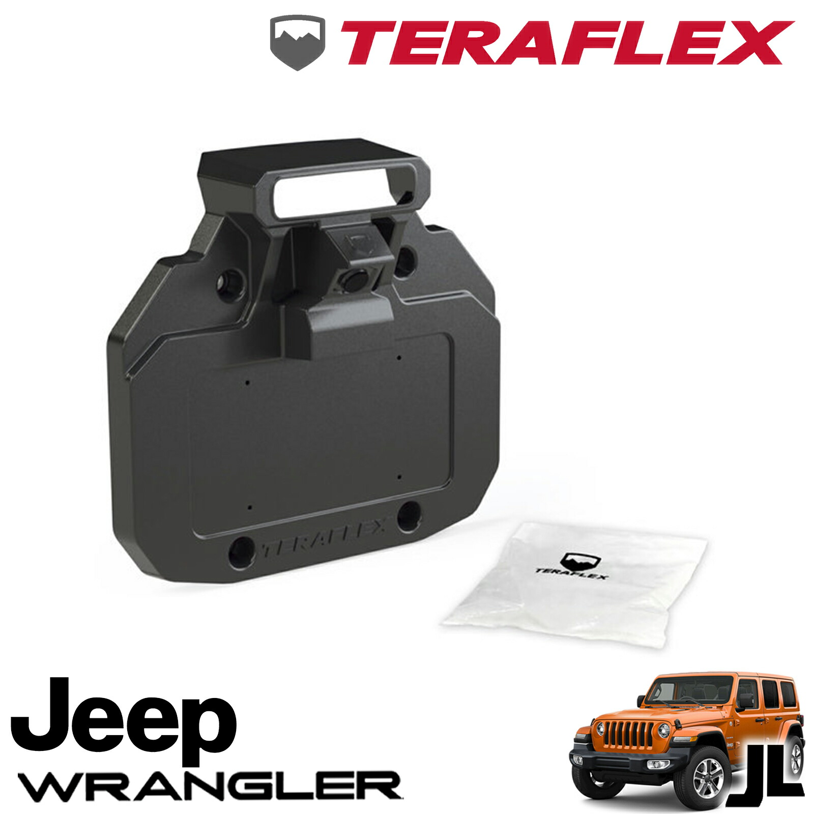 JeepJLラングラー用 TERAFLEX スペアタイヤマウントブラケット 18y－ ジープ ラングラー アジャスタブル スペアタイヤ