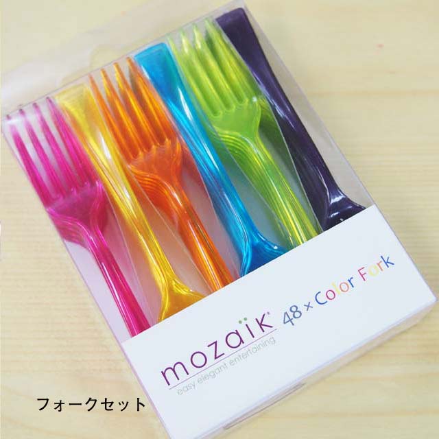 楽天市場 Mozaik モザイク ミニテイスティングスプーン フォーク 6カラー 48本セット ホームパーティー イベントに 使い捨てとは思えない品質 Mozaik モザイク スプーン おしゃれ プラスチック フォーク ケータリング O ケータリング アウトドア ウルトラ