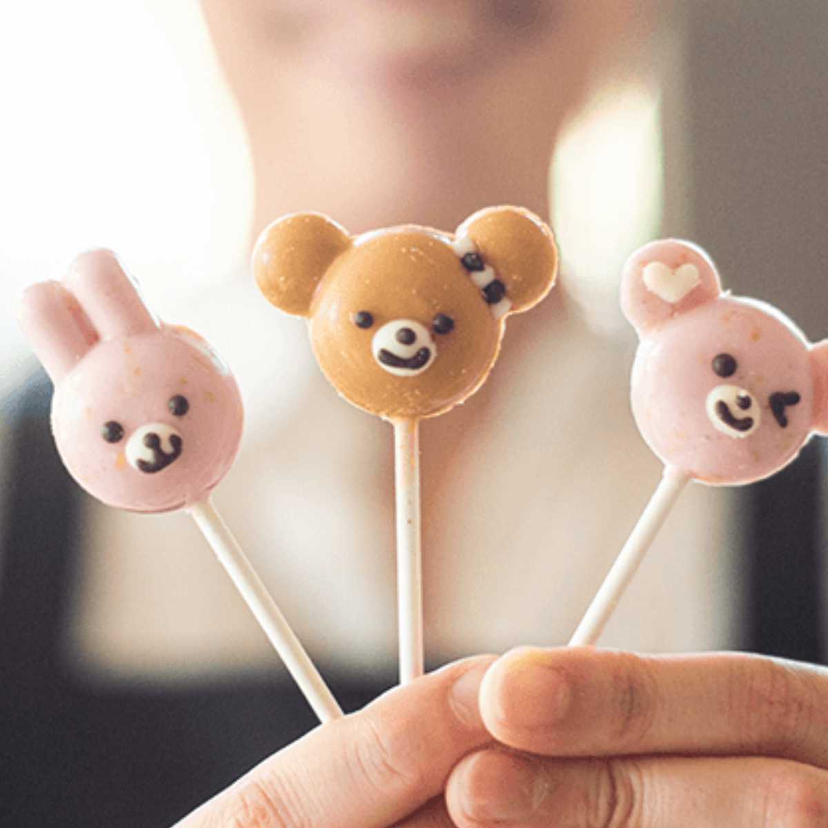 バレンタイン 手作り お菓子 キット 人気 うさくま ロリポップ チョコ 