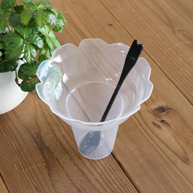 ★500円 クーポン有★ '業務用 背の高いかき氷用 使い捨てマドラースプーン 16ｃｍ 黒 ブラック （5,000本入り）【 メーカー直送 】 スプーン 業務用使い捨て食器 カトラリー お祭り 氷カップ 学園祭 文化祭 こども祭り 盆祭り