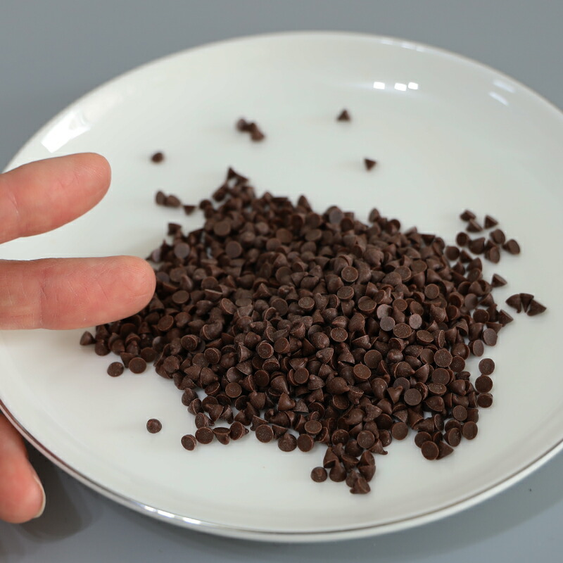 楽天市場 チョコチップ10kg 1kg 10 極小サイズ マイクロミニ粒 1kg中50000粒 0 02g 粒 径3 4ミリ トッピング 冷菓 ドリング あと載せ用 業務用 大容量 メーカー直送品 通年クール便 送料無料 ウルトラミックス