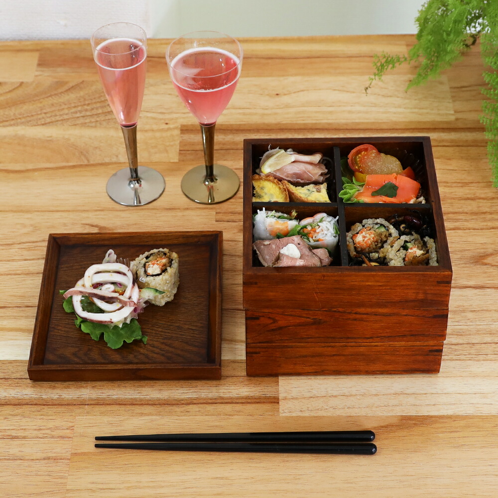 楽天市場】木製 3段重箱 ウルトラミックス 三段 お重箱（耐久性・耐水