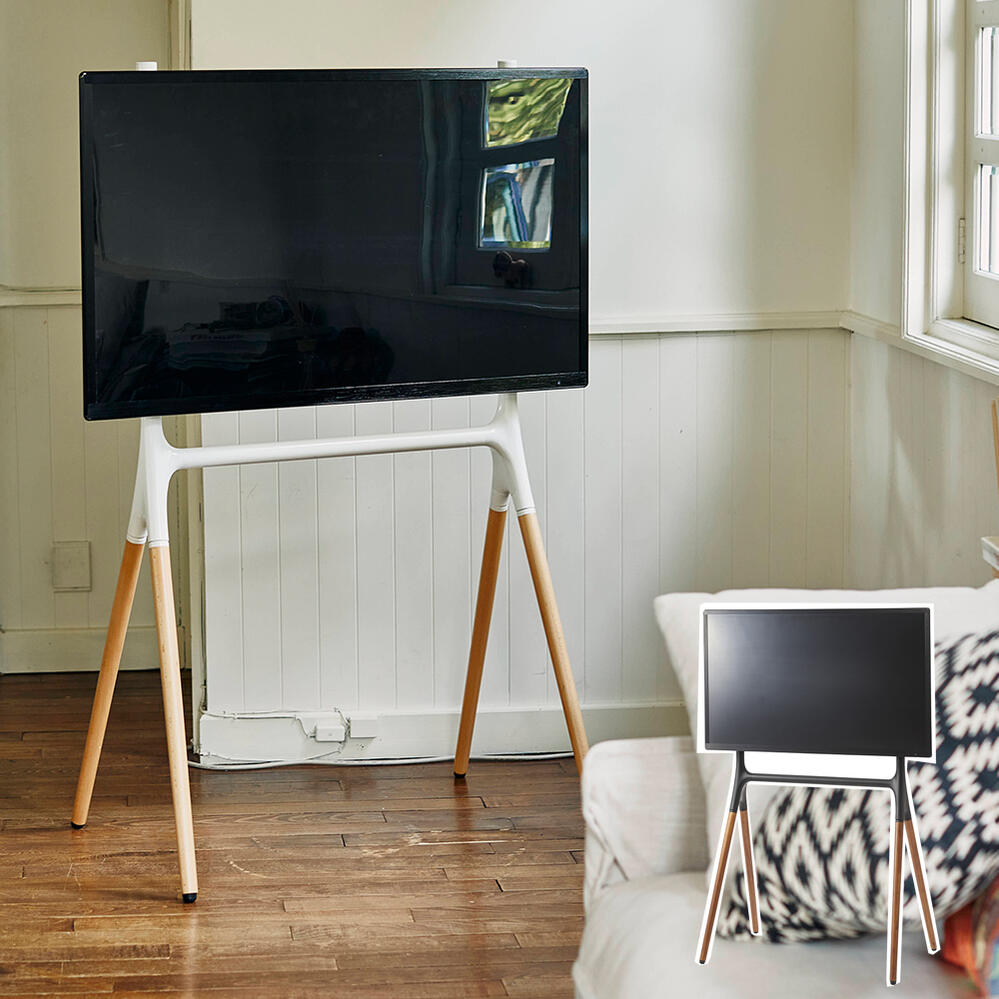 楽天市場】テレビ台 壁寄せテレビスタンド イーゼル式テレビスタンド