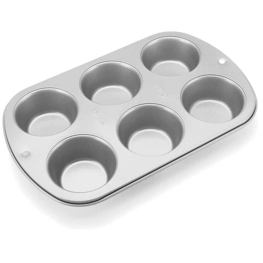 WILTON (ウィルトン) 6カップ マフィンパン 2105-953 焼き型 型 6個 ノンスリック加工済 カップケーキ マフィン 型 クリスマス バレンタイン ケーキ型 型