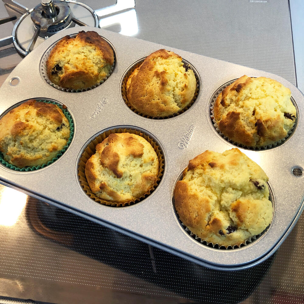 WILTON (ウィルトン) 6カップ マフィンパン 2105-953 焼き型 型 6個 ノンスリック加工済 カップケーキ マフィン 型 クリスマス バレンタイン ケーキ型 型